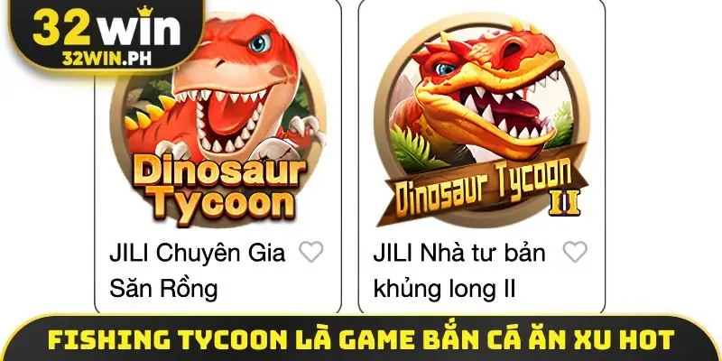 Fishing Tycoon là game bắn cá ăn xu hot